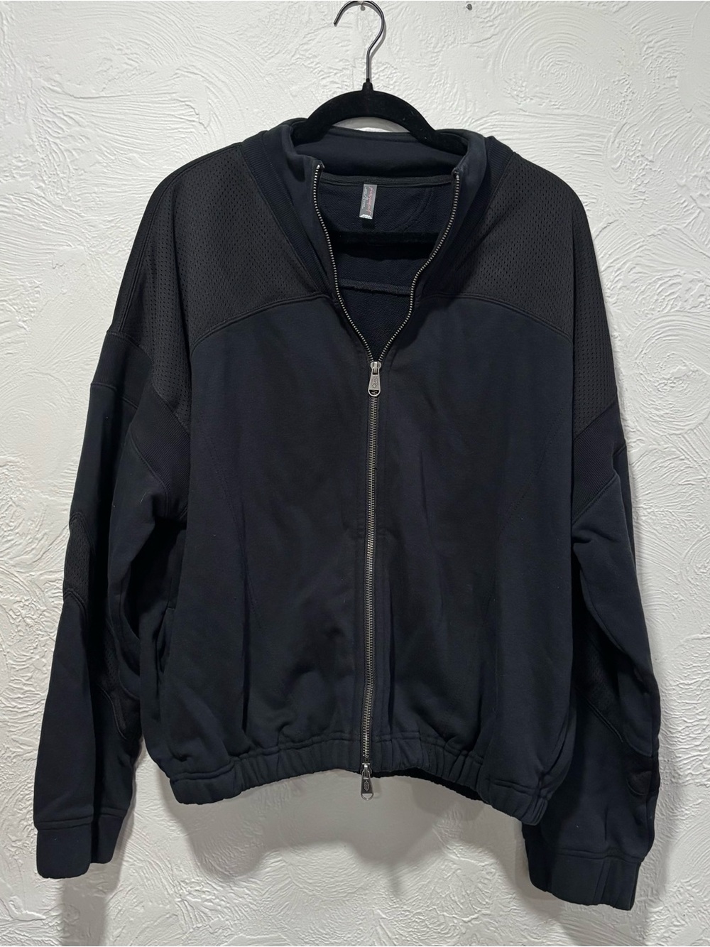 Free People Movement smooth moves zip sweatshirt size large